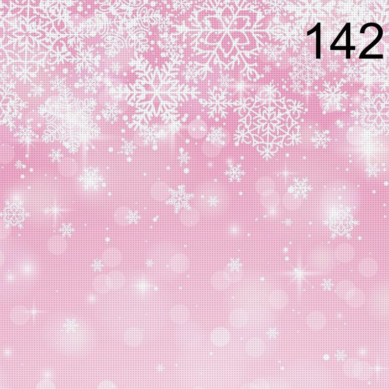 Aida Cloth 14 Count or 18 Count With Pink Colored Background and