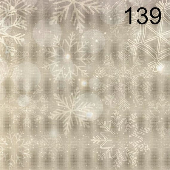 Aida Cloth 14 Count or 18 Count With Gold Colored Background Etsy