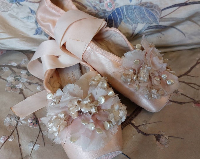 pointed ballet shoes
