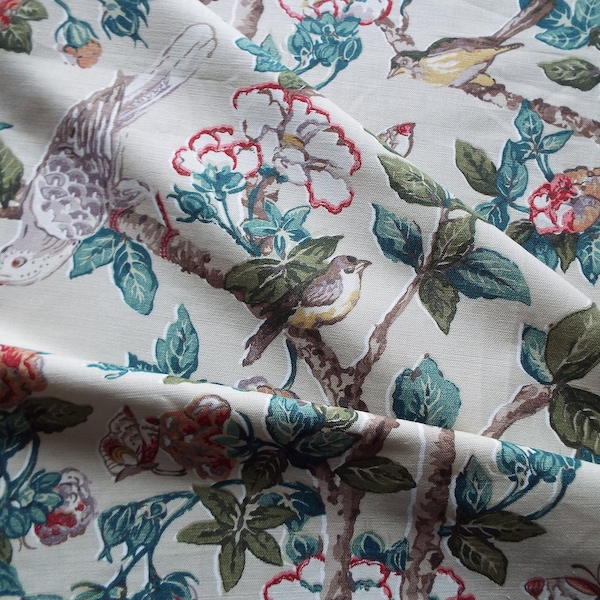 Sanderson "Caverley" Fabric~Sanderson Floral Fabrics~Designer Florals