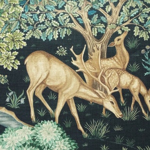 Morris & Co &quot;The Brook&quot; Upholstery Fabric~The Brook-Archive Prints III~Morris and Co Medievel Design~William Morris Fabrics