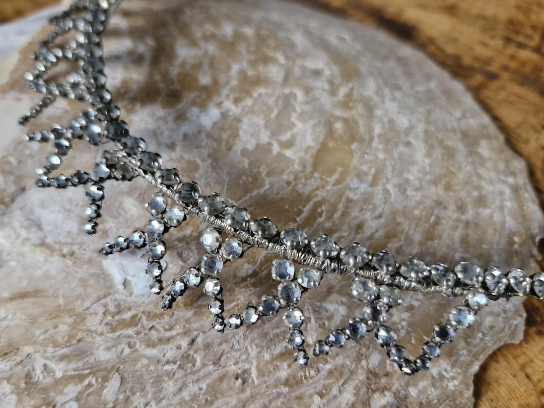 1920s Czech Paste Stone Rhinestone Bridal Tiara - Etsy UK
