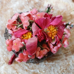 Reserved Antique Flower Posy Corsage-1920s to 30s Floral Corsade