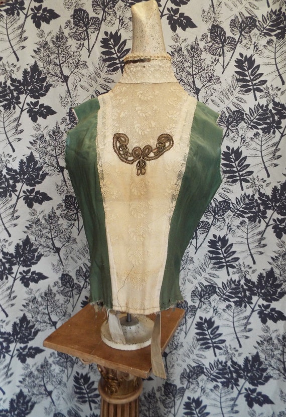 Antique Edwardian Bodice~Early 1900s Bodice for S… - image 1