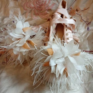 Vintage Pointe Ballet Shoes - Decorative Ballet Pointes