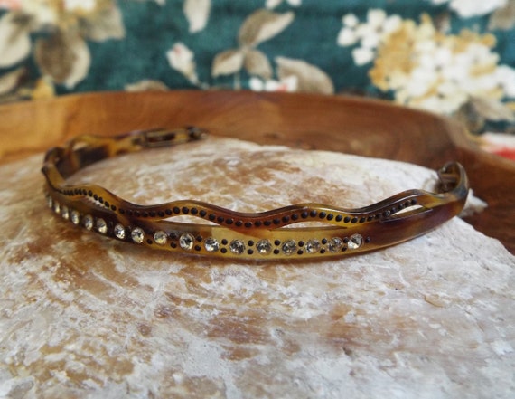 Antique Celluloid Tiara~Victorian Celluloid Tiara