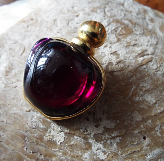 Vintage Christian Dior Perfume Brooch~1980s Poison