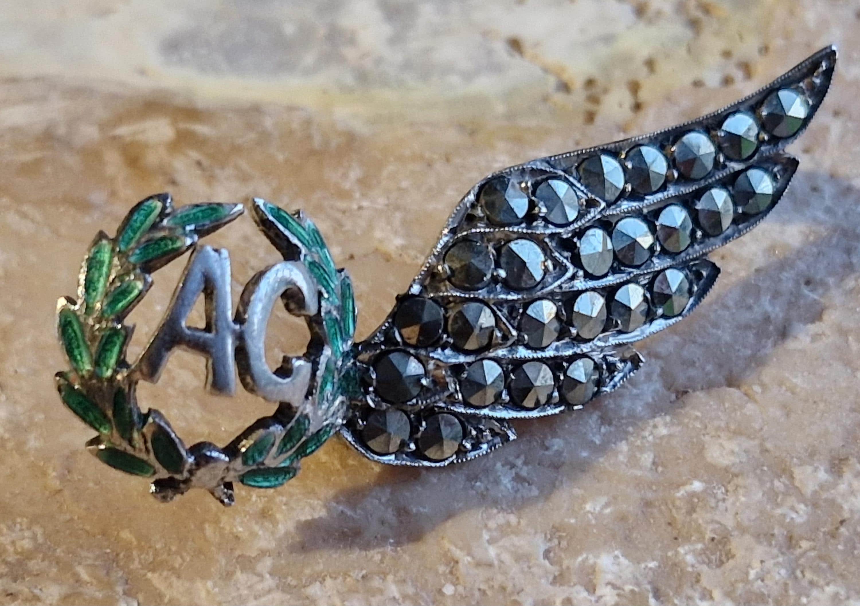 ＧＢイギリス軍/英軍＊空軍＊１９４０年代＊銀製・エア・ガナーＷＩＮＧ（実物） 1940年のイギリス空軍 - Etsy 日本