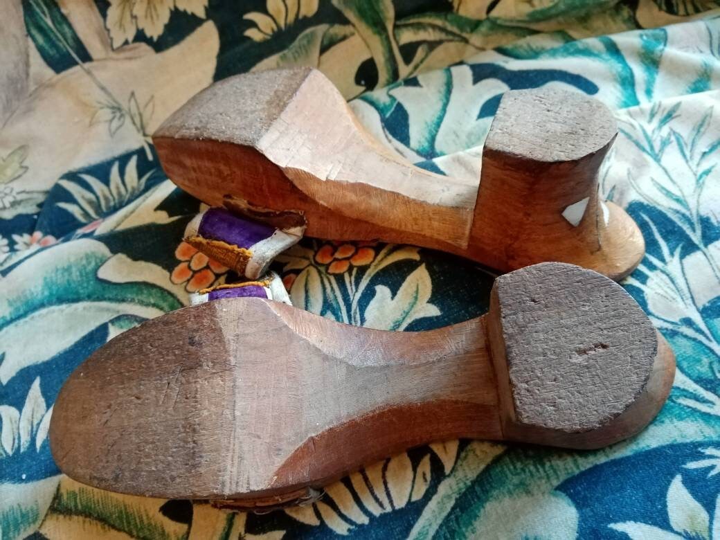 Shoes made out store of wood