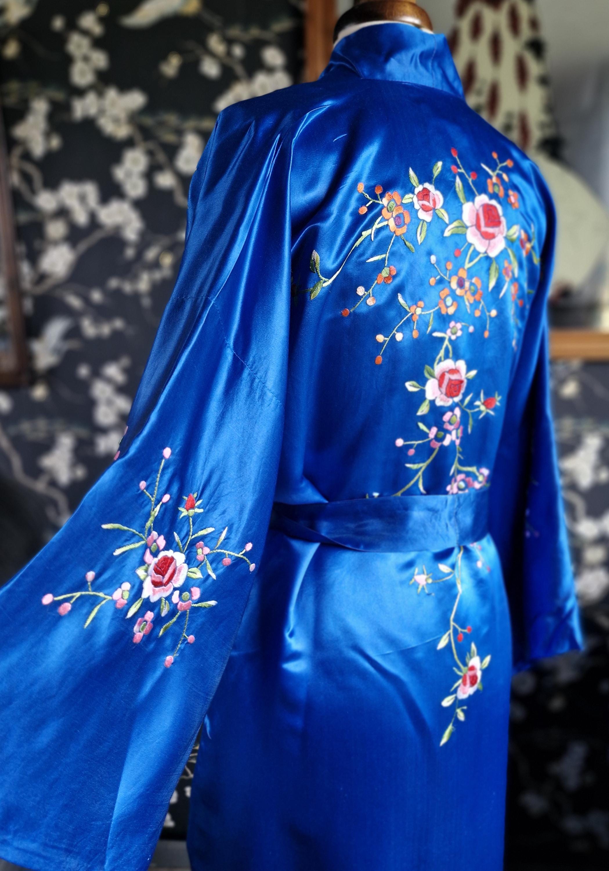 70s Chinese Robe - Etsy UK 70s Chinese Robe - Etsy UK