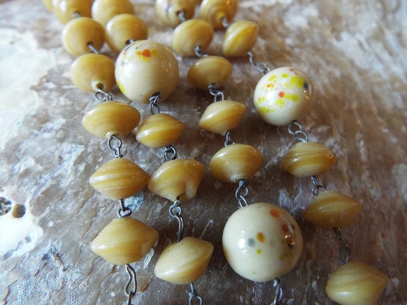 Vintage Venetian Beads~1920s Venetian Beads~1920s… - image 1