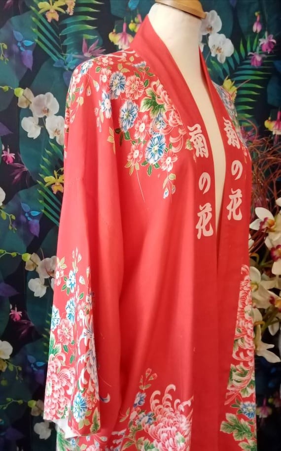 Vintage Japanese Kimono-Art Deco Japanese Kimono … - image 6