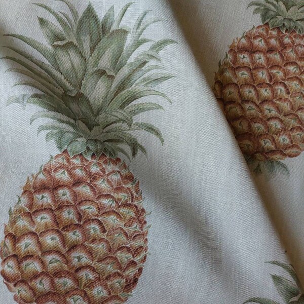 Pineapple Fabric Etsy