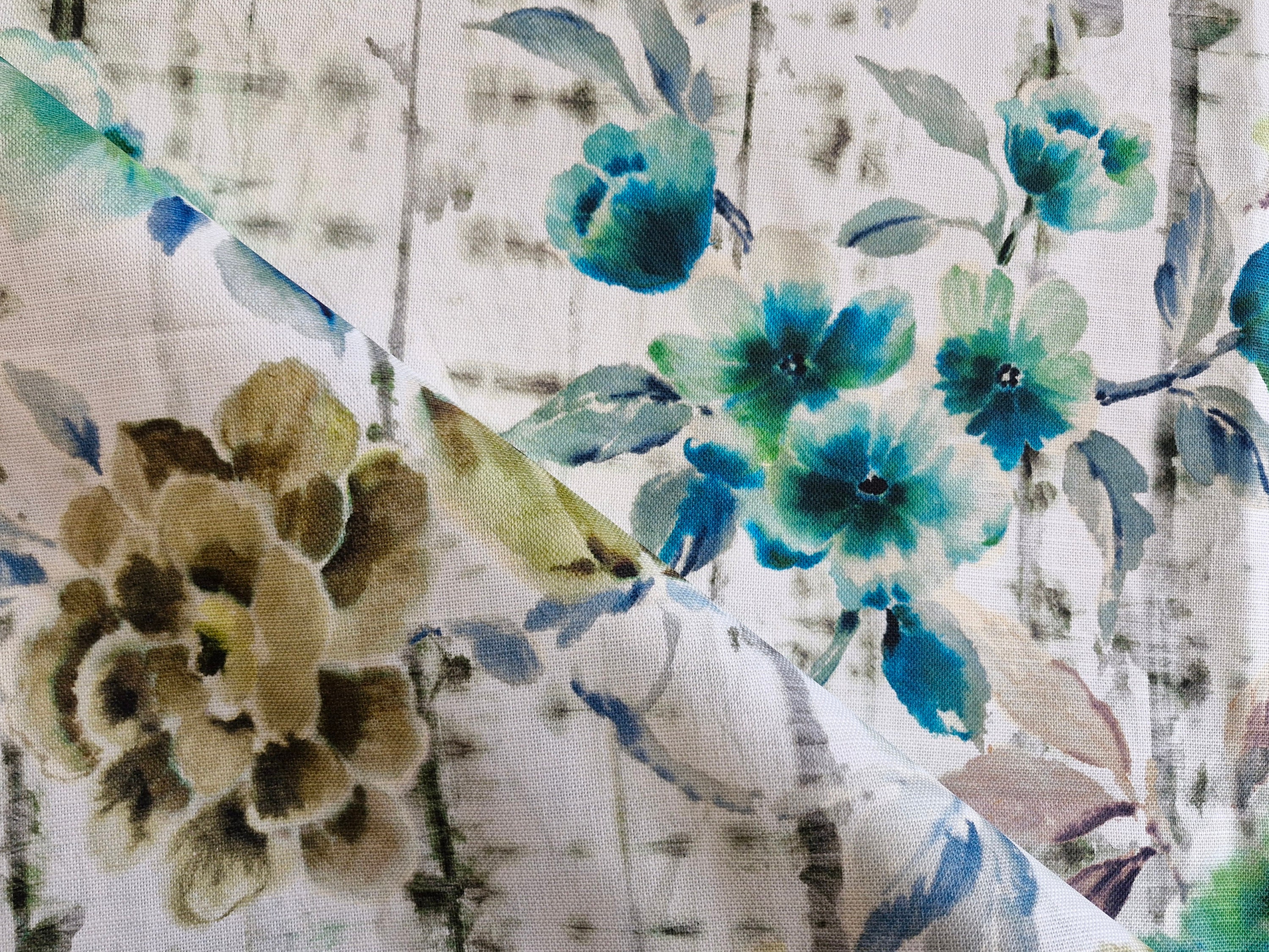 Housse De Coussin Designers Guild Ceres Blue – Lin Et Coton, Double Face 60x60cm