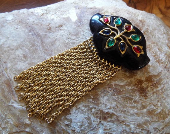 Trifari "Persian Garden" Brooch~1960s Trifari Broo