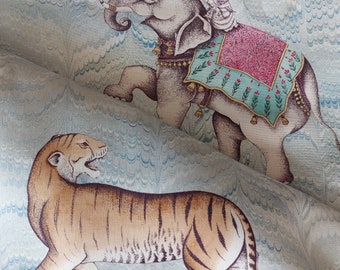 Zoffany "Jaipur" Fabric~Zoffany Mogul Inspired Fabric~Designer Fabrics~Designer Linens