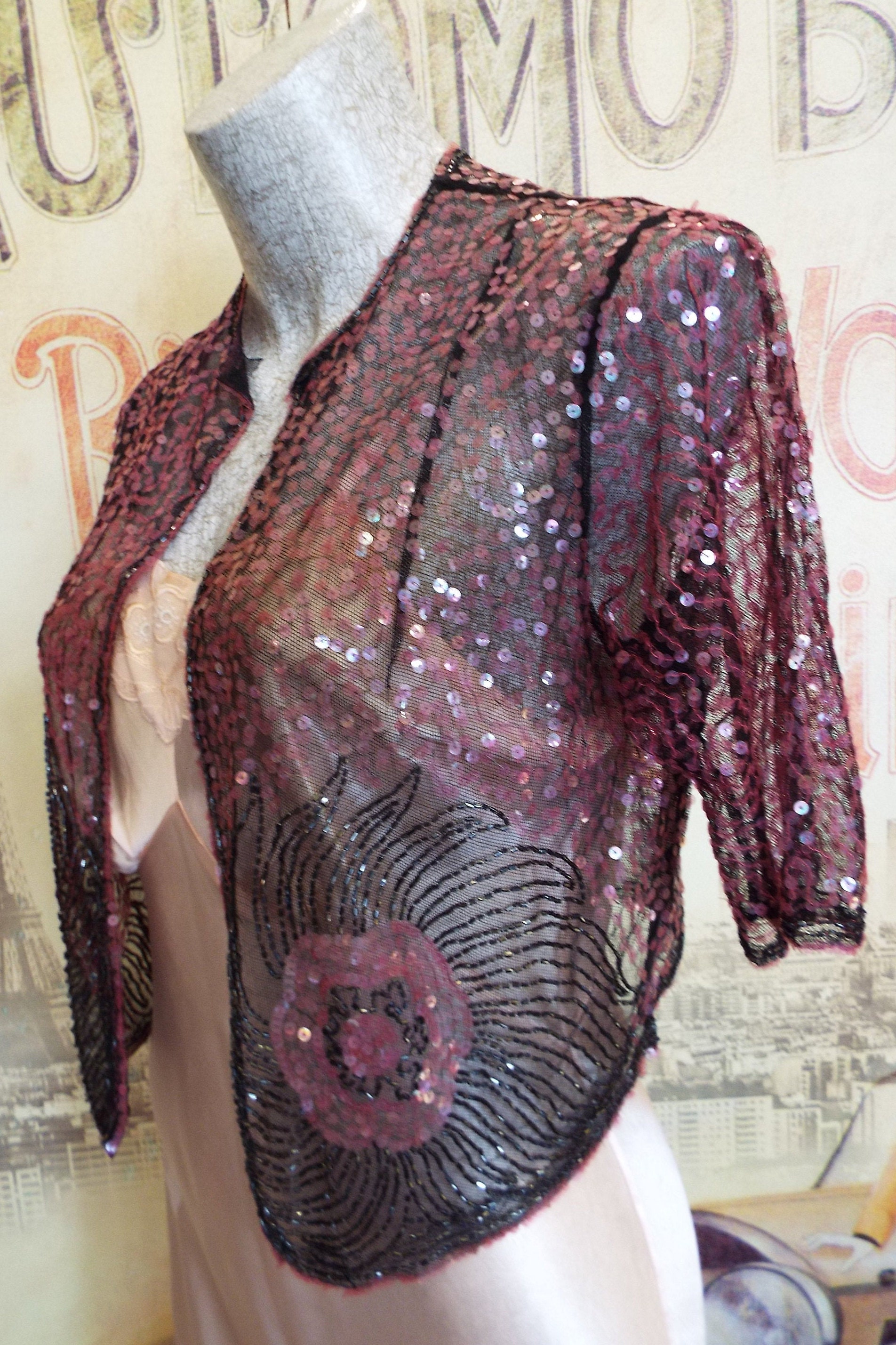 2000’s Knit Liquid Sequin Bolero