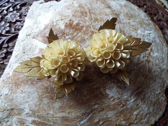 Vintage Celluloid Buckle~Art Deco Celluloid Belt B