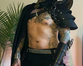 Fantasy medieval armor arm Cosplay