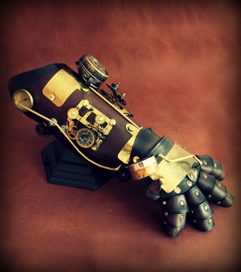 Steampunk Hunter Armor Gauntlet Glove Etsy Hong Kong