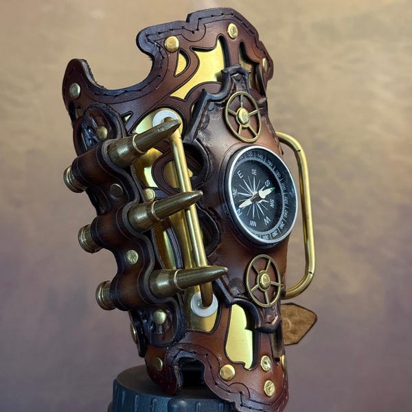 Steampunk new mercenary bracer