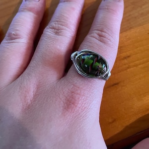Wire wrapped Ring