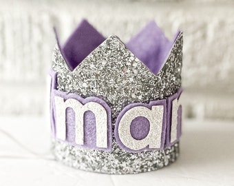 Dog Birthday Crown with Name, Pet Birthday Crown, Dog Crown, Girl Dog Birthday, Pet Crown Dog Party Hat, Dog Birthday Party Crown