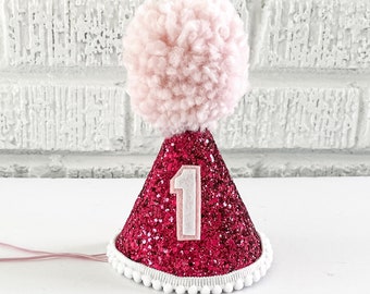 First Birthday Party Hat for Girl, Love Bug Lady Beetle Birthday, Girl Birthday, Party Hat Girl, 1st Birthday Hat