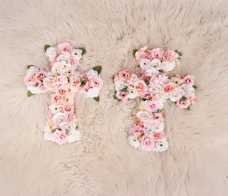 Baptism Decorations Girl Baptism Cross Baptism Banner Etsy