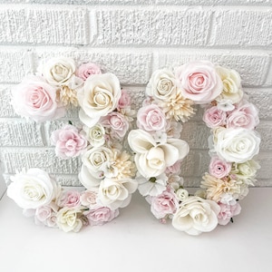 Adult Birthday Numbers Table Decor for Woman Girl, Flower Birthday Numbers, Girl Birthday Decor, 30th Birthday, 21st Birthday, Floral Letter