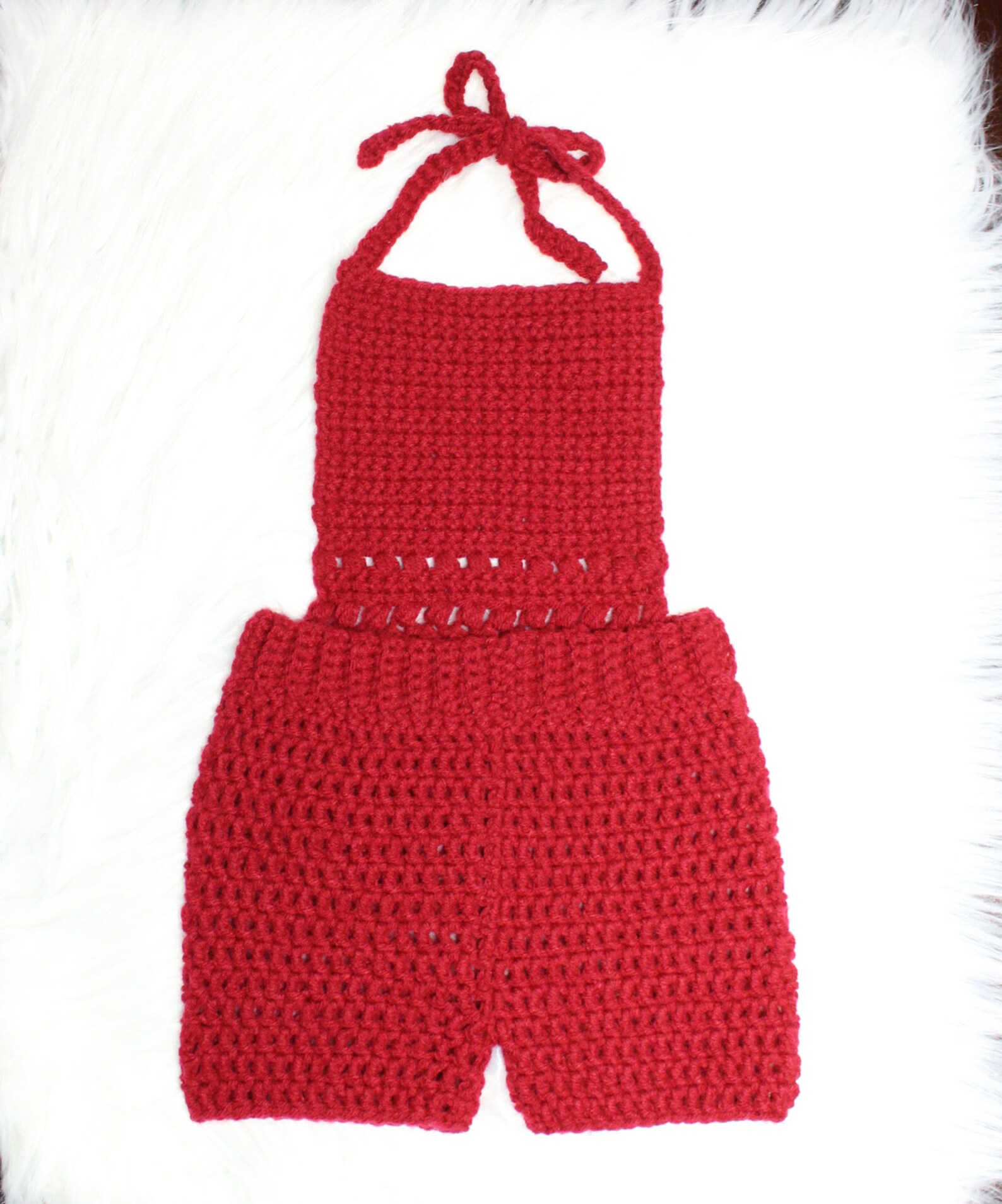 Crochet Newborn Romper, Crochet Baby Romper, Crochet Baby Shorts