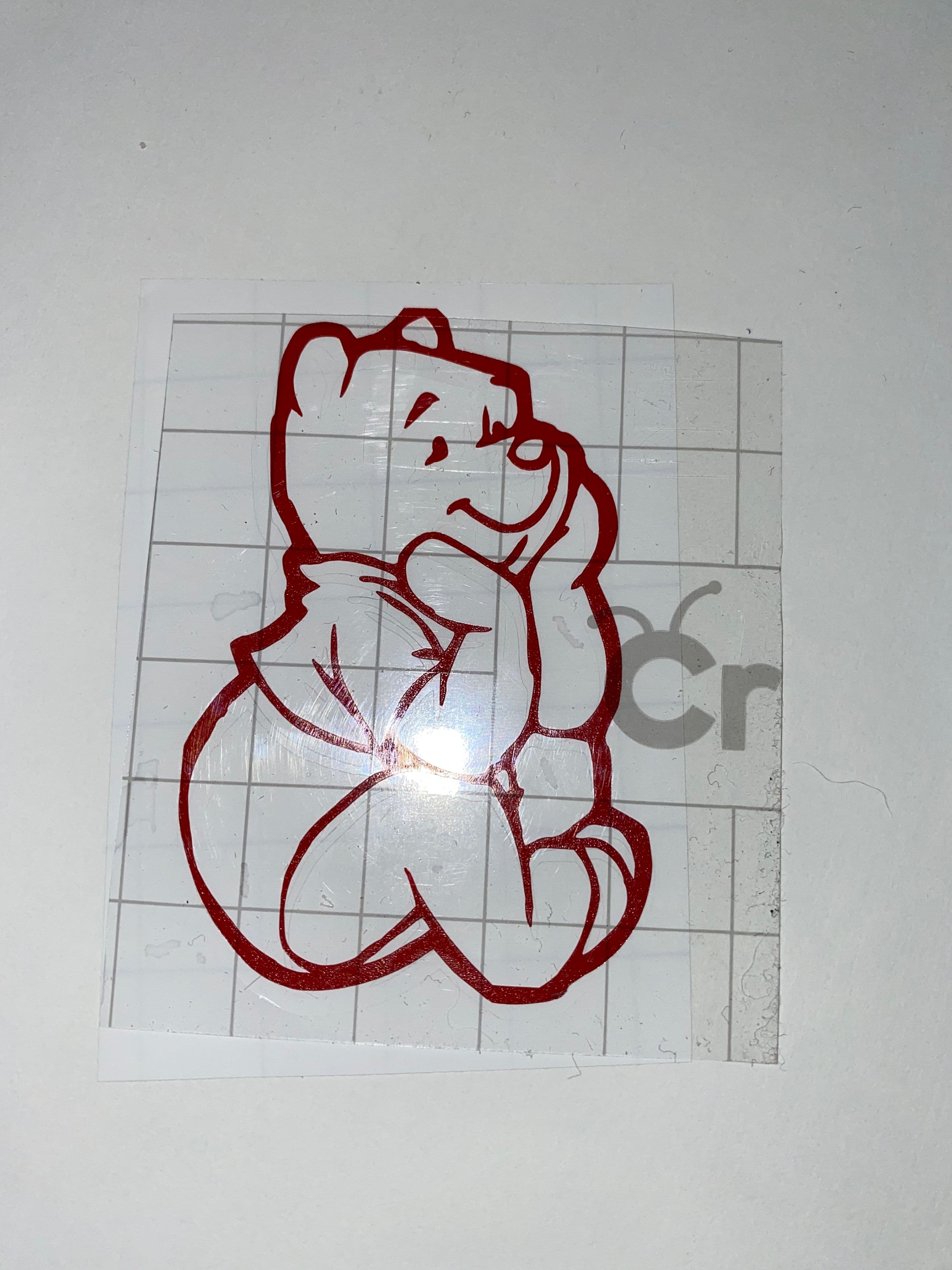 Winnie The Pooh vinyl sticker Etsy