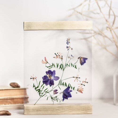 Pressed Tiny branches Flowers Real and Natural Dried Flowers DIY Decor Home Arts 