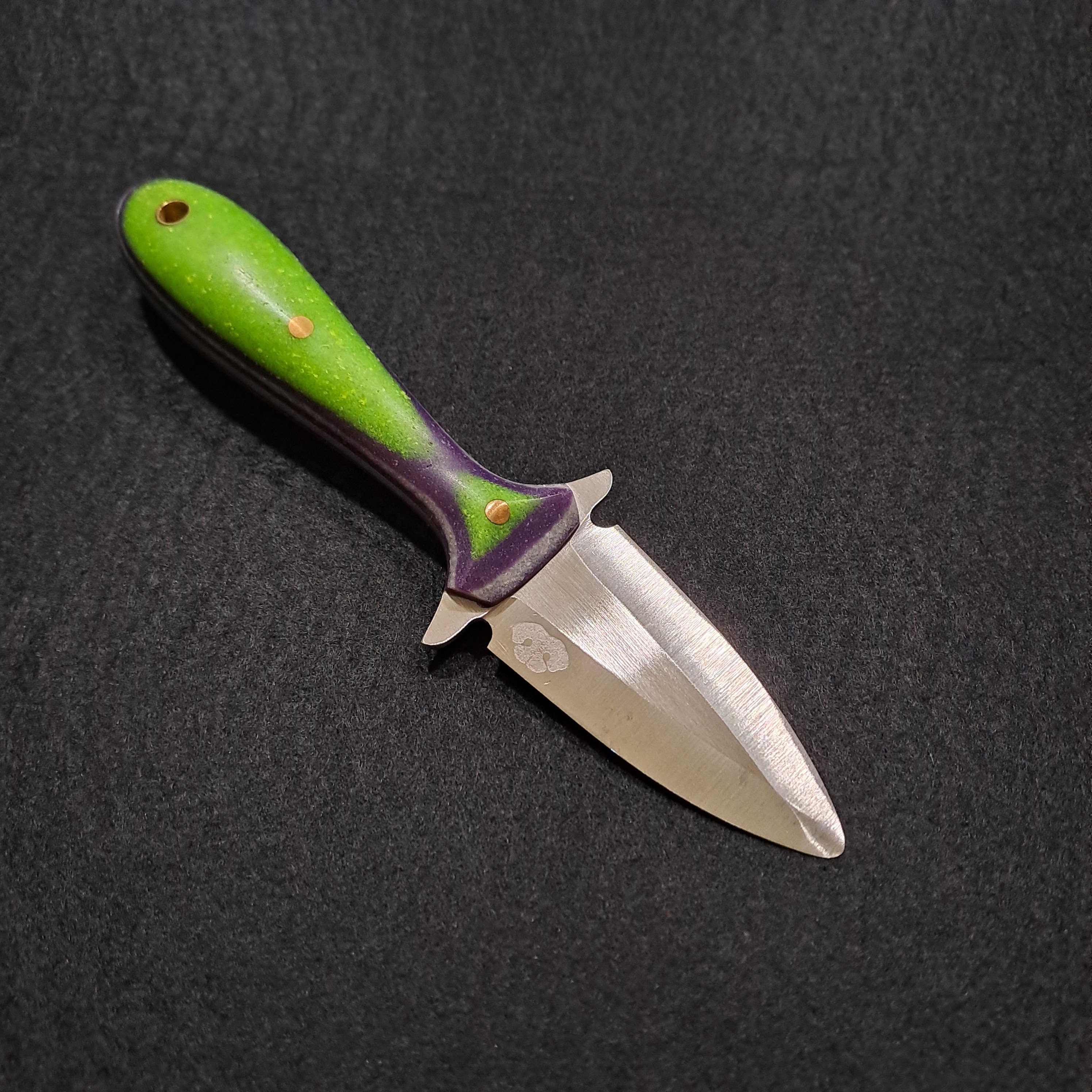 Oyster Knife With Leather Sheath Etsy