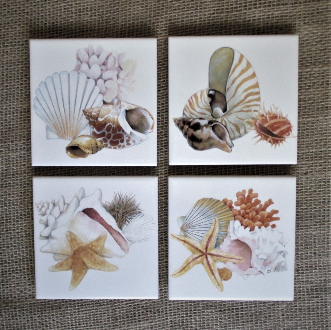 Shell Rim Coasters This item is unavailable - Etsy