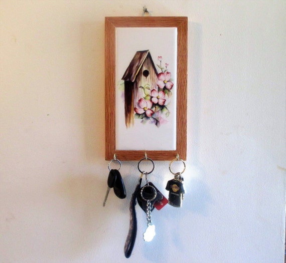 Birdhouse key deals holder