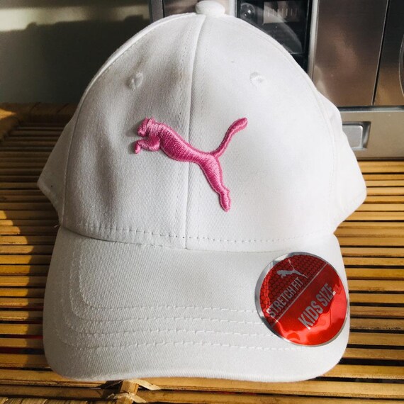 Kids Pink Puma Stitch Cap