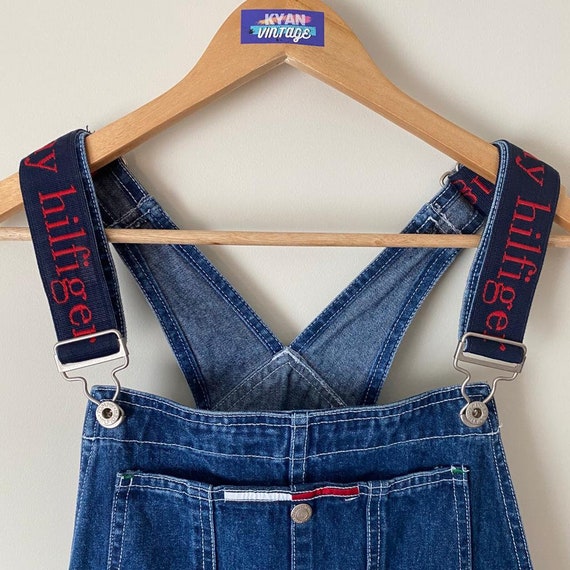 90s Vintage Tommy Hilfiger Denim Overalls
