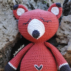 Fox amigurumi pattern crochet amigurumi doll animal pattern crochet doll pattern animal crochet amigurumi pattern puppy amigurumi animals