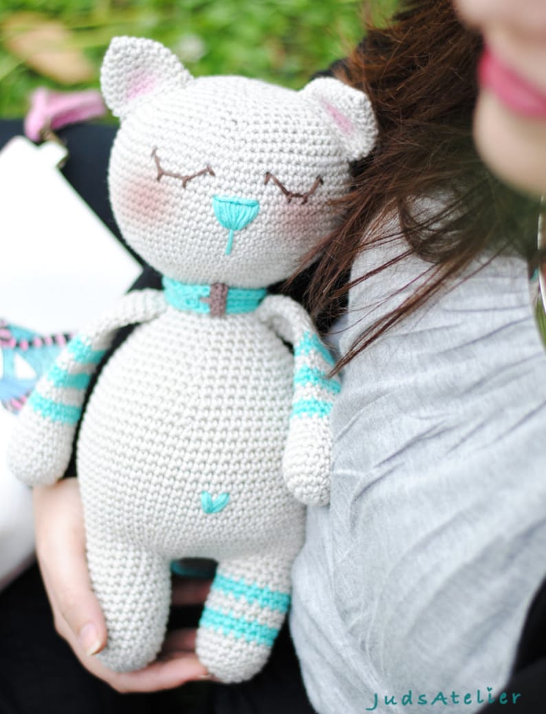 amigurumi pattern cat amigurumi doll pattern amigurumi animals kitten crochet pattern toy pattern crochet Pdf download Cat Pattern Softy