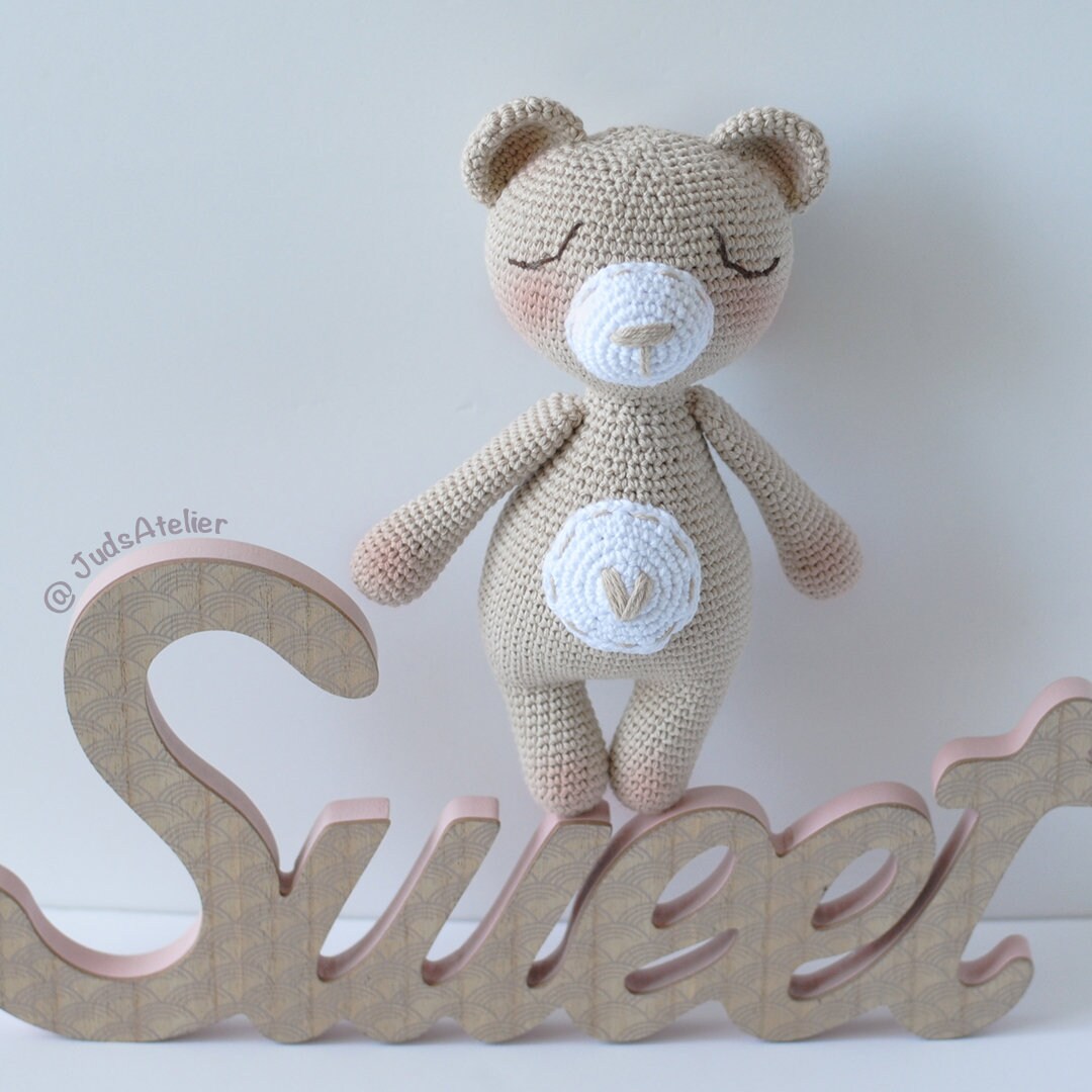 Amigurumi Pattern Teddy Bear Crochet Pattern Amigurumi - Etsy