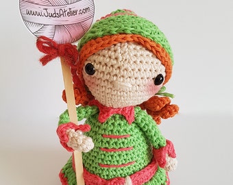 Christmas crochet pattern elf amigurumi pattern amigurumi crochet doll Xmas elf amigurumi pattern Christmas gift crochet toy JudsAtelier