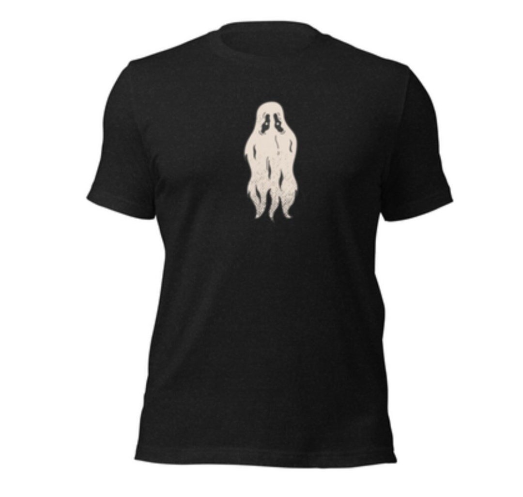 Ghost Dead Inside Meme Tee Front and Back Print - Etsy