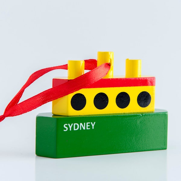 Manly Sydney Ferry Australia Souvenirs Christmas Ornaments Keepsakes, Travel Souvenirs, Overseas Gifts, Down Under Gifts