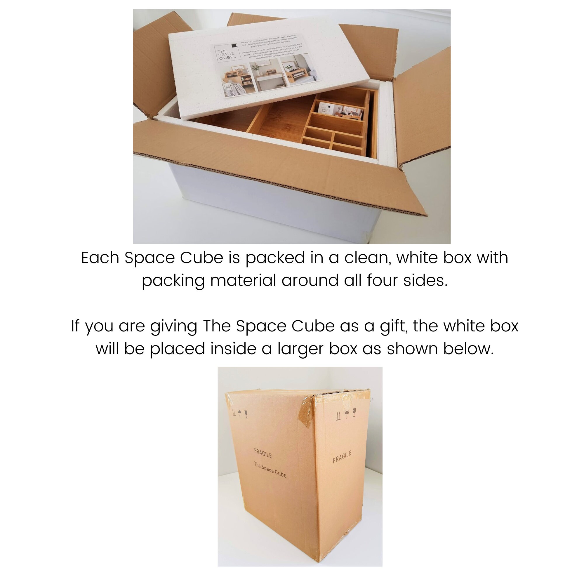 Wood Office Desk Organiser & Accessories Bamboo Office Etsy UK