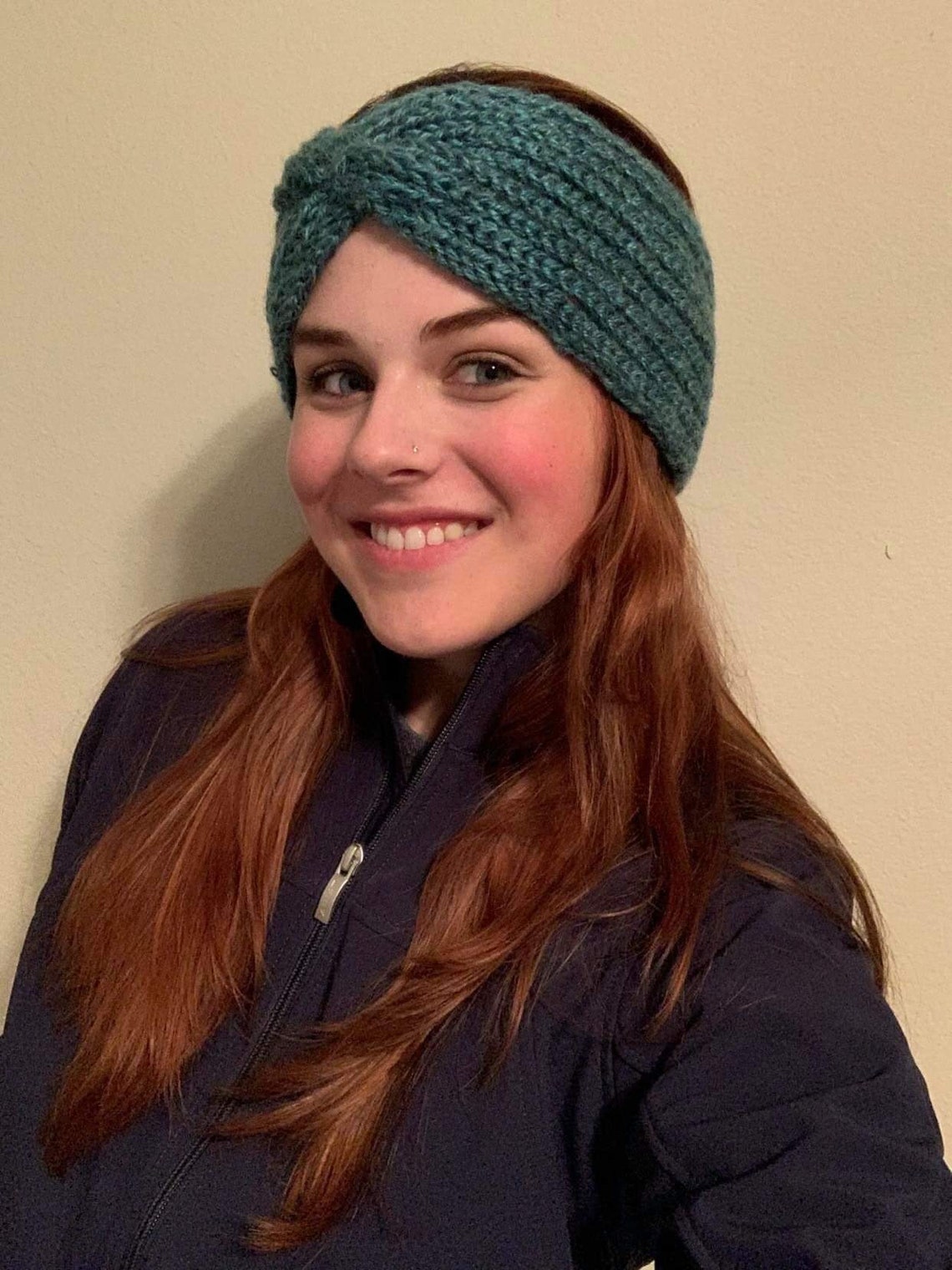 4 inch Knitted Twisted Headband Etsy