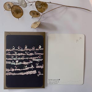Artcard uccelli olandesi
