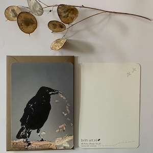 Artcard Noten krakerArtcard hollandais oiseaux