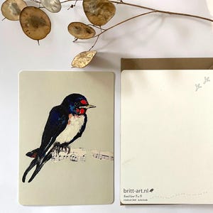Artcard Zwaluw