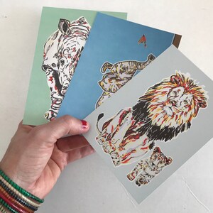 Set de 5 cartas 'Big five' naar keuze